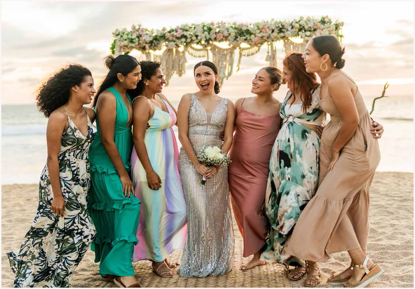 These Beach Wedding Guest Dresses Were Made for Sandy Ceremonies
