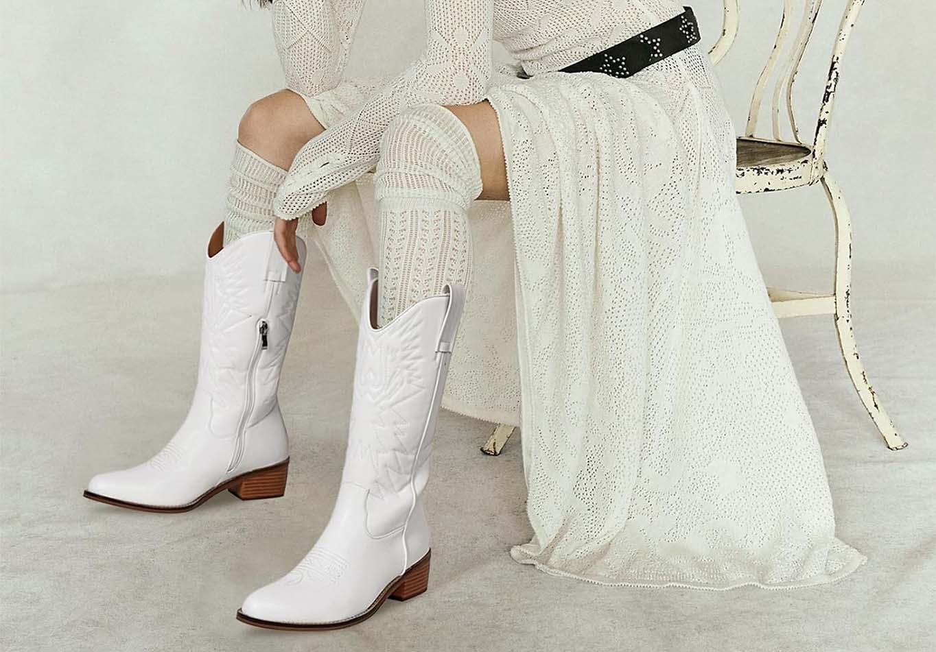 These boots look great with everything from jeans to dresses!