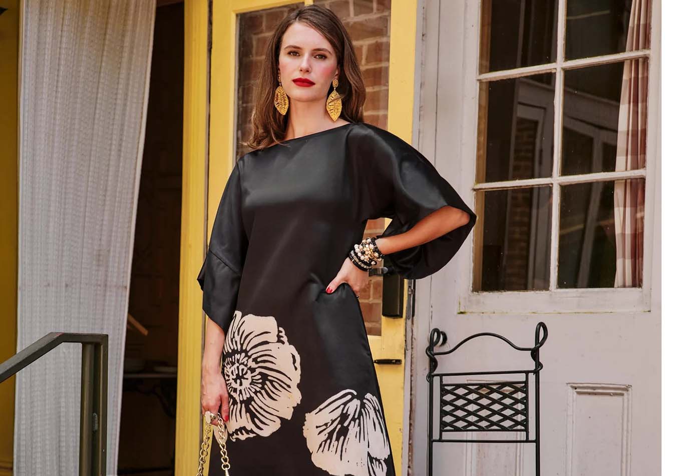 Autumn/Winter Outfit Inspiration: Creating a Retro-Chic Look with Dresses, Tops, and Capes
